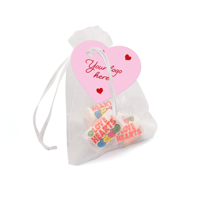 Valentines – Organza Bag – Love Hearts®