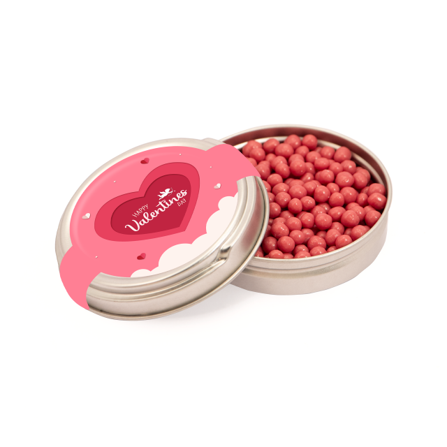 Valentines – Caviar Tin – Ruby Chocolate Pearls